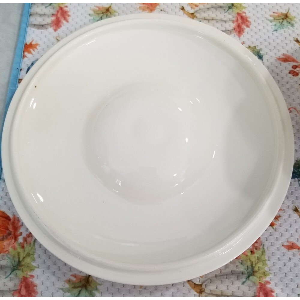 vintage American Limoges Triumph China d'Or china covered serving bowl 22k trim - Picture 6 of 11